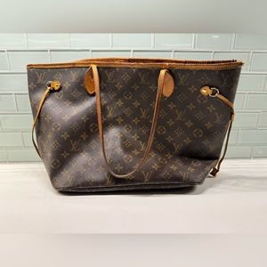AUTHENTIC LOUIS VUITTON MONOGRAM NEVERFULL